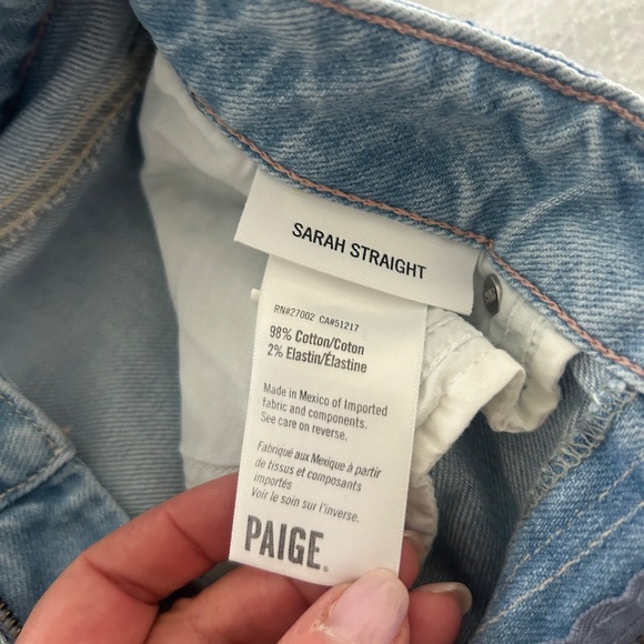 Paige Sarah Straight - Size 26 - Picture 6 of 6